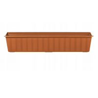 Балконный ящик Агро IS600 60 см (коричневый) для растений рассады